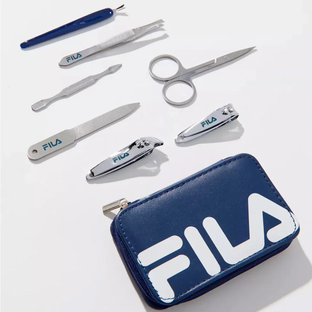 FILA All-In-One 8-Piece Professional Grade Travel Grooming Set